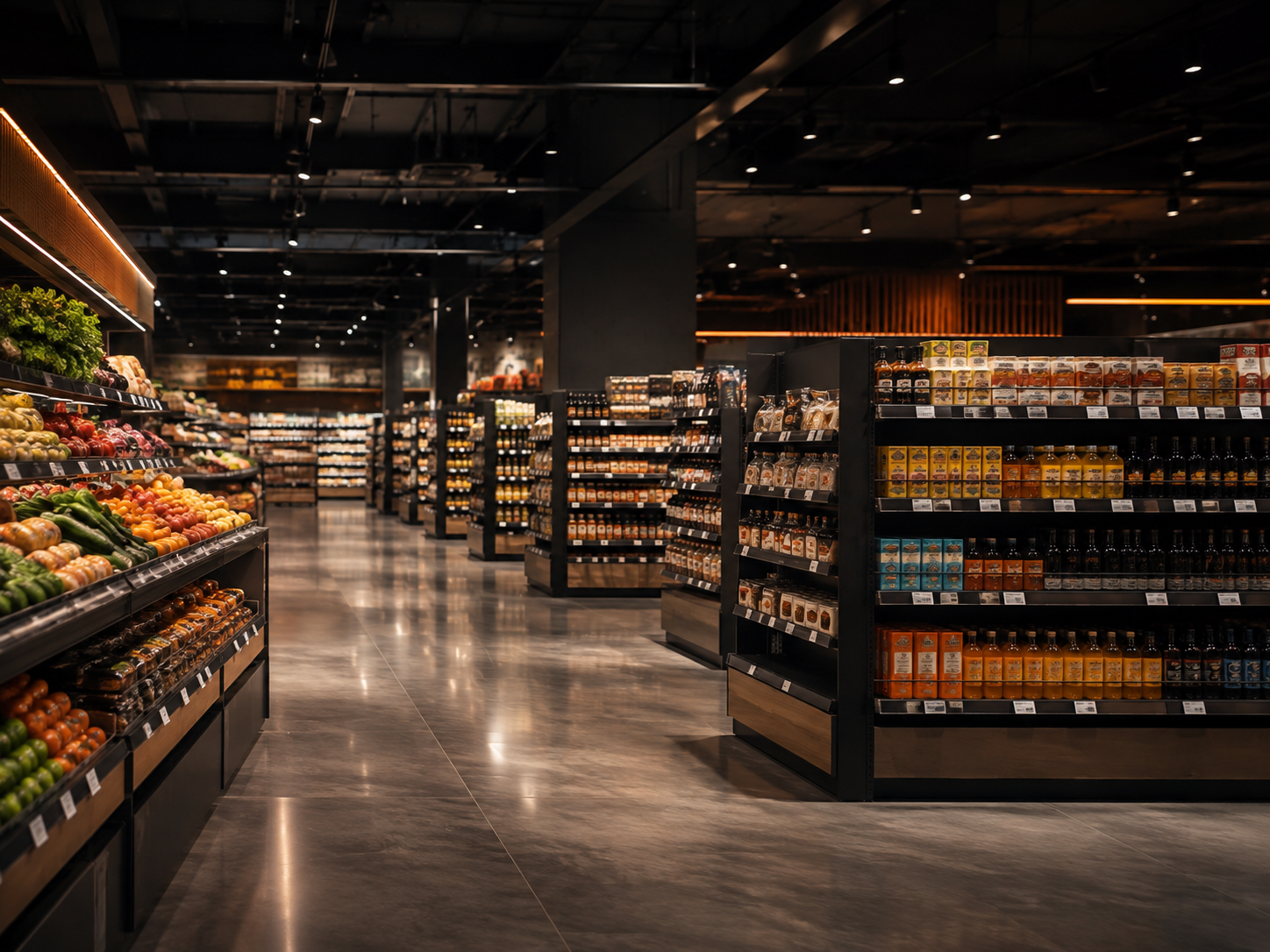 Retail chain store environment