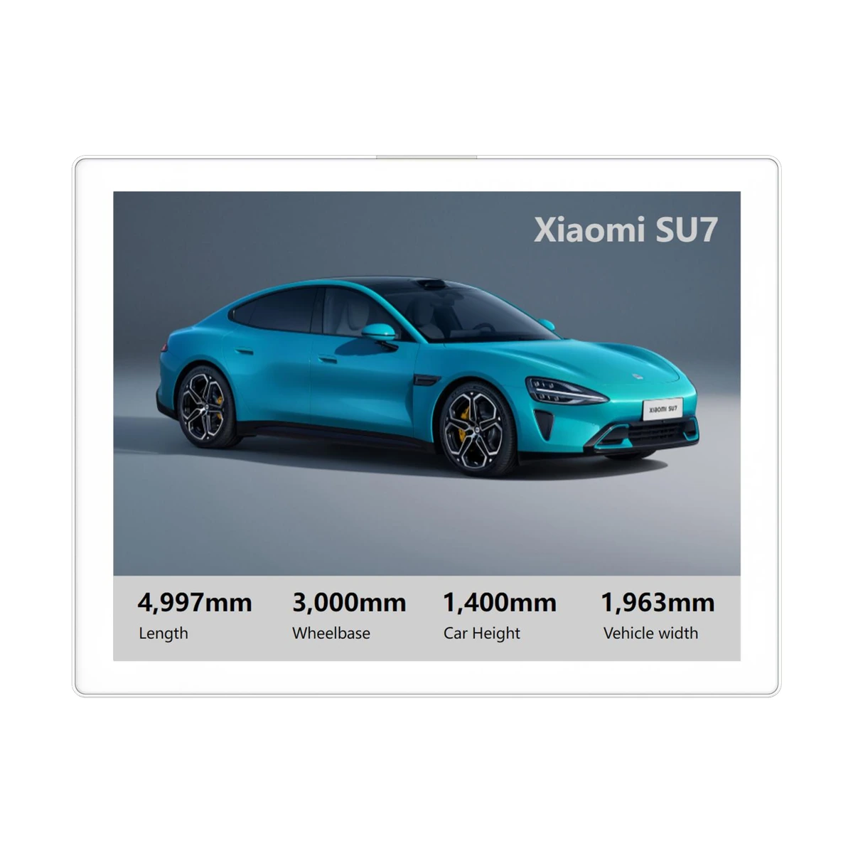 Lumitag RS133-WIFI electronic shelf label
